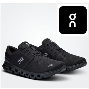 ON Cloud X4 Athletic Training Sneakers Sz 11½ US in Black Eclipse